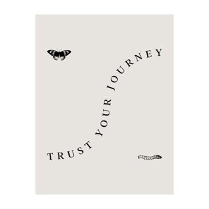 Ilustrace Trust Your Journey, Beth Cai, (30 x 40 cm)