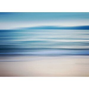 Umělecká fotografie BLUR BACKGROUND . sea sand sky, hepjam, (40 x 30 cm)