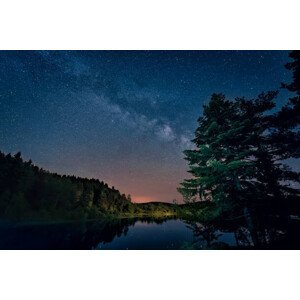 Umělecká fotografie Scenic view of lake against sky, unsal / 500px, (40 x 26.7 cm)
