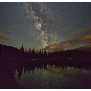 Umělecká fotografie Galactic Dust Night sky, J.P.Andersen Images, (40 x 40 cm)