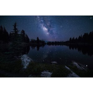 Umělecká fotografie Emerald Lake, Terrell Barry / 500px, (40 x 26.7 cm)