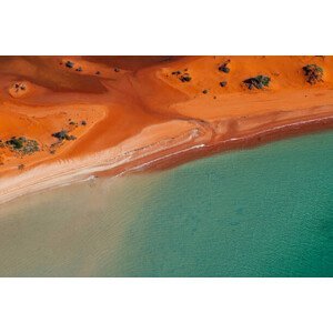 Umělecká fotografie Abstract aerial photography, Useless Loop, Western, Jennifer Martin, (40 x 26.7 cm)