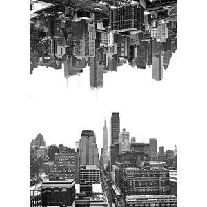 Umělecká fotografie City in the sky, Bill Diodato, (30 x 40 cm)