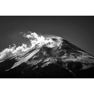 Umělecká fotografie Mt. Fuji in Black and White, Yuga Kurita, (40 x 26.7 cm)