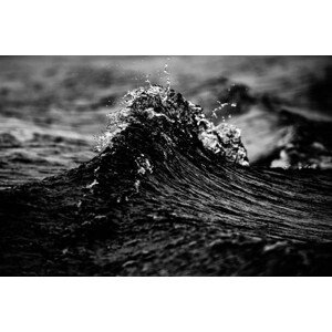 Umělecká fotografie splashing wave, stock_colors, (40 x 26.7 cm)