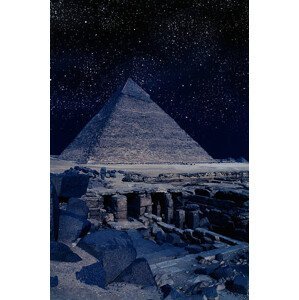 Umělecká fotografie Tombs Near Pyramid of Khafre, Larry Lee Photography, (26.7 x 40 cm)