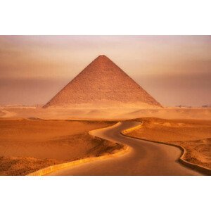 Umělecká fotografie Red Pyramid of Dahshur, TONNAJA, (40 x 26.7 cm)