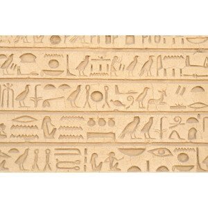Umělecká fotografie Hornoheb Tomb hieroglyphs - Egypt, B.S.P.I., (40 x 26.7 cm)