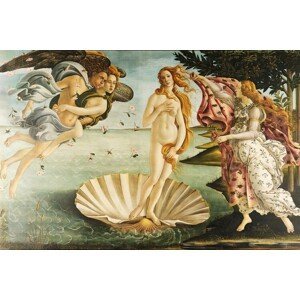 Plakát, Obraz - Zrození Venuše, (91.5 x 61 cm)