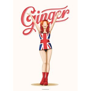 Ilustrace Ginger Spice, Nour Tohme, (30 x 40 cm)