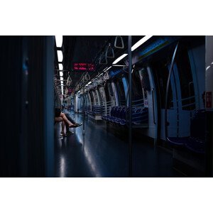 Umělecká fotografie Metro, Rui Caria, (40 x 26.7 cm)