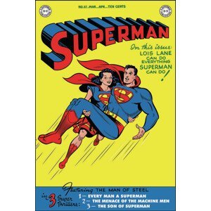 Umělecký tisk Superman Core - Superman and Lois, (26.7 x 40 cm)