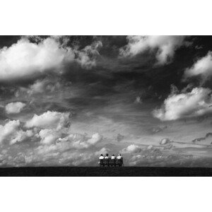 Umělecká fotografie Under the Sky, Hans-Wolfgang Hawerkamp, (40 x 26.7 cm)