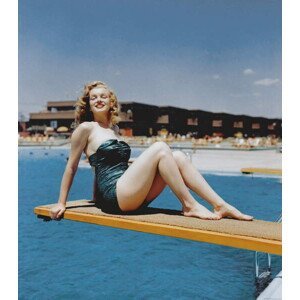 Umělecká fotografie Marilyn Monroe 1940'S L.A. California Usa, (35 x 40 cm)