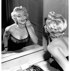Umělecká fotografie On The Set, Marilyn Monroe., (40 x 40 cm)