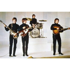 Umělecká fotografie Paul Mccartney, George Harrison, Ringo Starr And John Lennon., (40 x 26.7 cm)