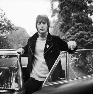 Umělecká fotografie John Lennon at Germany, around 1966, (40 x 40 cm)