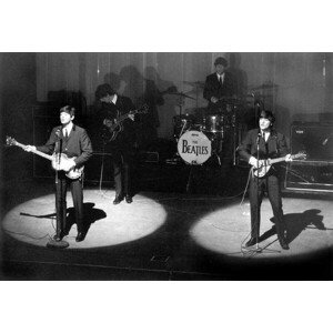 Umělecká fotografie The Beatles at the Olympia, Paris, 1964, (40 x 26.7 cm)