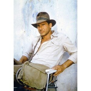 Umělecká fotografie On The Set, Harrison Ford., (26.7 x 40 cm)