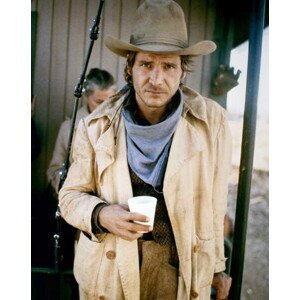 Umělecká fotografie On The Set, Harrison Ford, (30 x 40 cm)