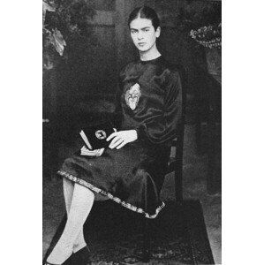Umělecká fotografie Frida Kahlo as a student, 1926, Kahlo, Guillermo, (26.7 x 40 cm)