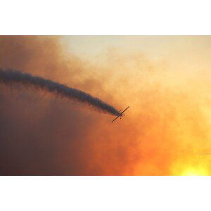 Umělecká fotografie Sunset flight, Silvia Dinca, (40 x 26.7 cm)