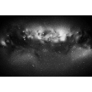 Umělecká fotografie Space background with night starry sky, arvitalya, (40 x 26.7 cm)