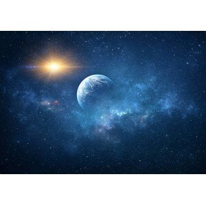 Umělecká fotografie Planet, sun, stars and Universe, titoOnz, (40 x 26.7 cm)