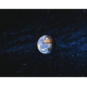 Umělecká fotografie WORLD GLOBE AND STARRY SKY, Adastra, (40 x 30 cm)