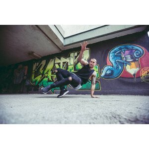 Umělecká fotografie Breakdance Tricks, urbazon, (40 x 26.7 cm)