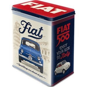 Plechová dóza Fiat 500