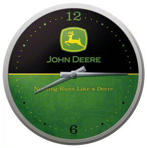 Hodiny  John Deere Logo