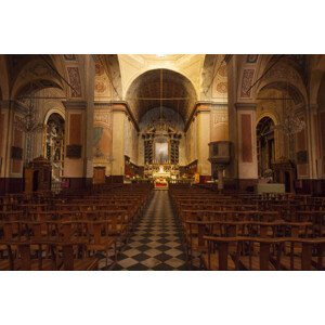 Umělecká fotografie Ajaccio Cathedral, nave, John Elk III, (40 x 26.7 cm)