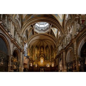 Umělecká fotografie Sanctuary of the Virgin of Montserrat, Oscar Sánchez Photography, (40 x 26.7 cm)