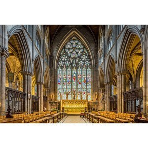 Umělecká fotografie The choir of Ripon cathedral., Julian Elliott Photography, (40 x 26.7 cm)