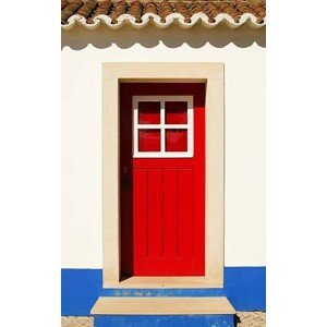 Umělecká fotografie Red door, tfazevedo, (24.6 x 40 cm)