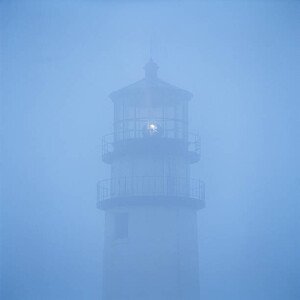 Umělecká fotografie Cape Cod Lighthouse Boston, Michael Reinhard, (40 x 40 cm)