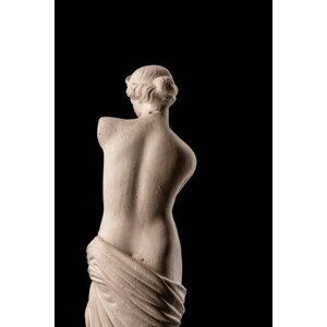 Umělecká fotografie gypsum plaster sculpture of Venus, Kozlik_Mozlik, (26.7 x 40 cm)