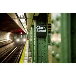 Umělecká fotografie New York City Subway Station. USA, Matt Mawson, (40 x 26.7 cm)