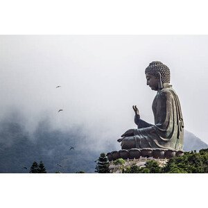 Umělecká fotografie Big Buddha, Nick-Ferreira, (40 x 26.7 cm)