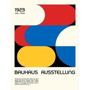 Ilustrace Bauhaus Ausstellung 1923, Retrodrome, (30 x 40 cm)