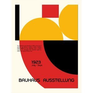 Ilustrace Bauhaus Ausstellung, Retrodrome, (30 x 40 cm)