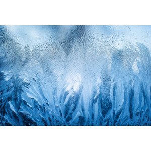 Ilustrace Icy glass natural pattern, GrishaL, (40 x 26.7 cm)