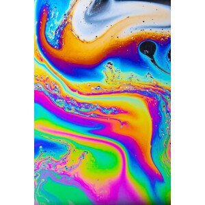 Ilustrace Multicolor soap backgrounds, imv, (26.7 x 40 cm)