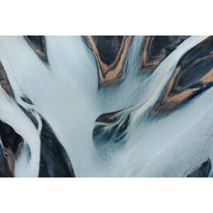 Ilustrace Glacial River, Iceland, borchee, (40 x 26.7 cm)