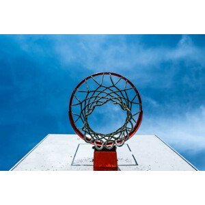 Umělecká fotografie Close-Up Of Basketball Hoop, Baac3nes, (40 x 26.7 cm)
