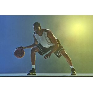 Umělecká fotografie Basketball dribble, John Lamb, (40 x 26.7 cm)