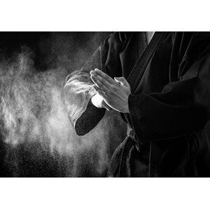 Umělecká fotografie Karate fighter hands., PointImages, (40 x 26.7 cm)