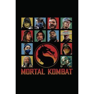Umělecký tisk Mortal Kombat - Characters, (26.7 x 40 cm)