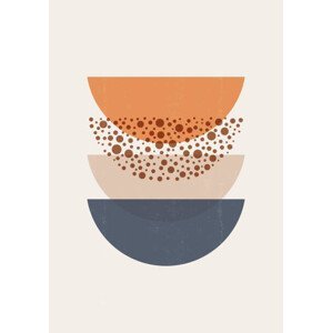 Ilustrace Abstract Sun print boho minimalist printable, Tolchik, (26.7 x 40 cm)